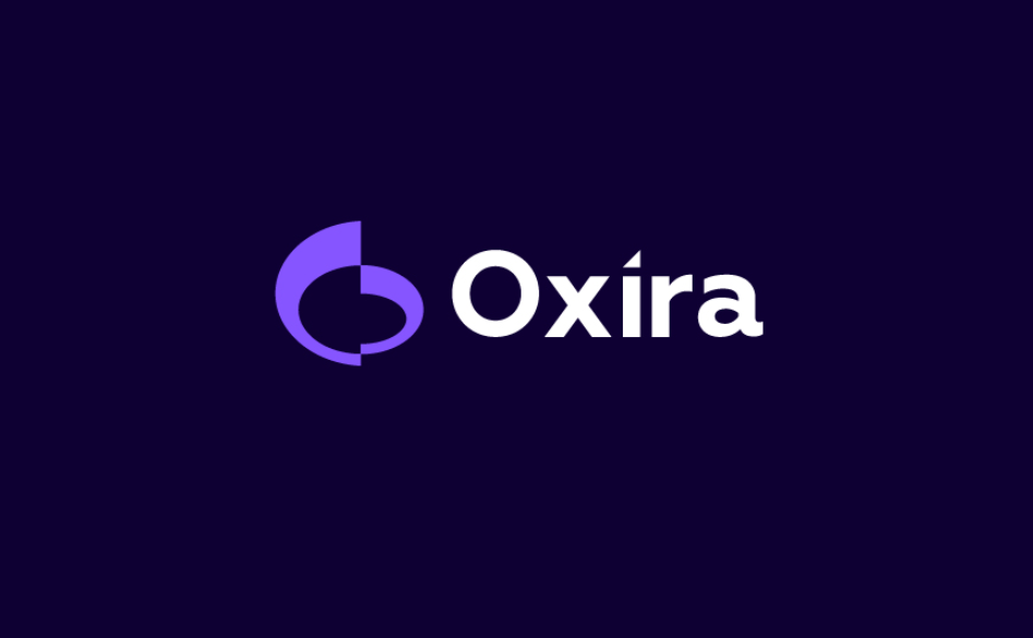 Oxira 人工智能未来科技品牌logo设计，现代极简主义与科技前沿美学